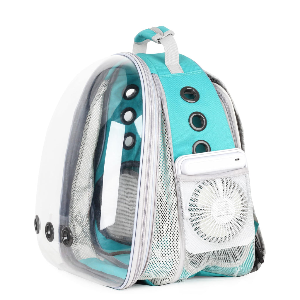 Expandable Cat Backpack with Mini Fan Q1649