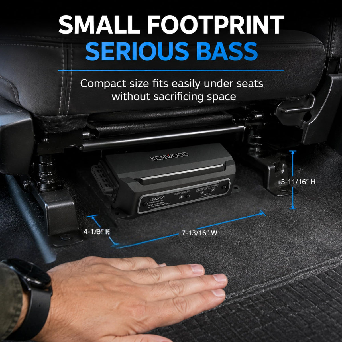 Monoblock Class D Marine Subwoofer Amp P5903