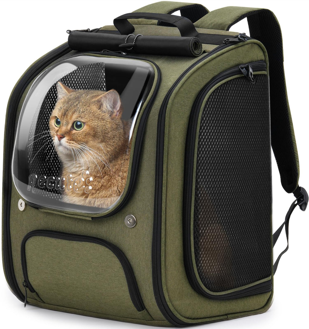 Green Cat Backpack Carrier M11895