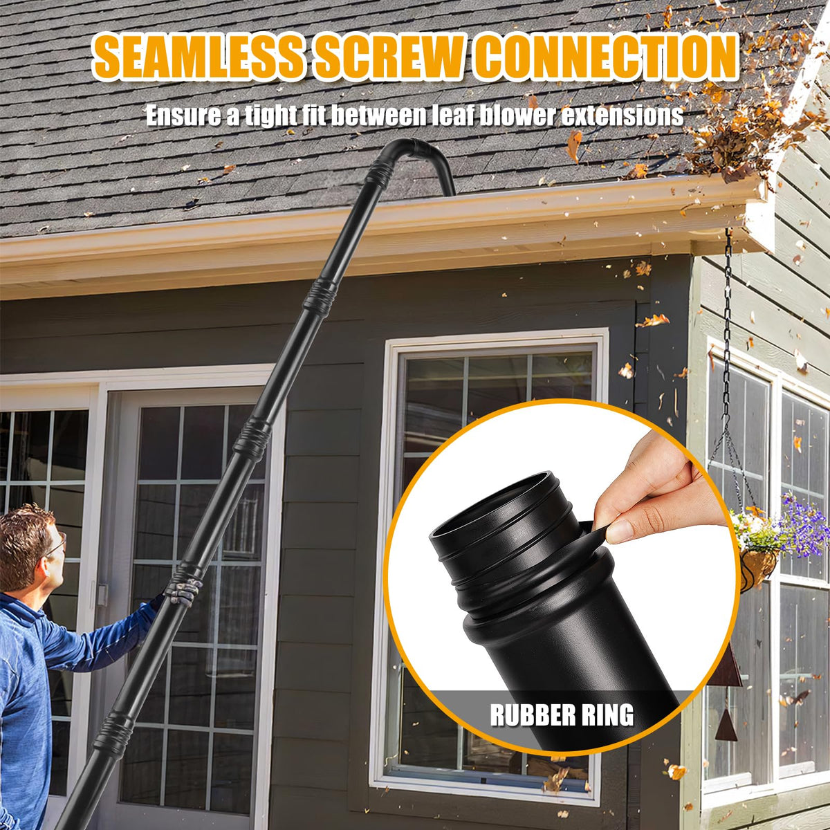 Gutter Cleaning Kit 9.25 ft with Reflector R232594