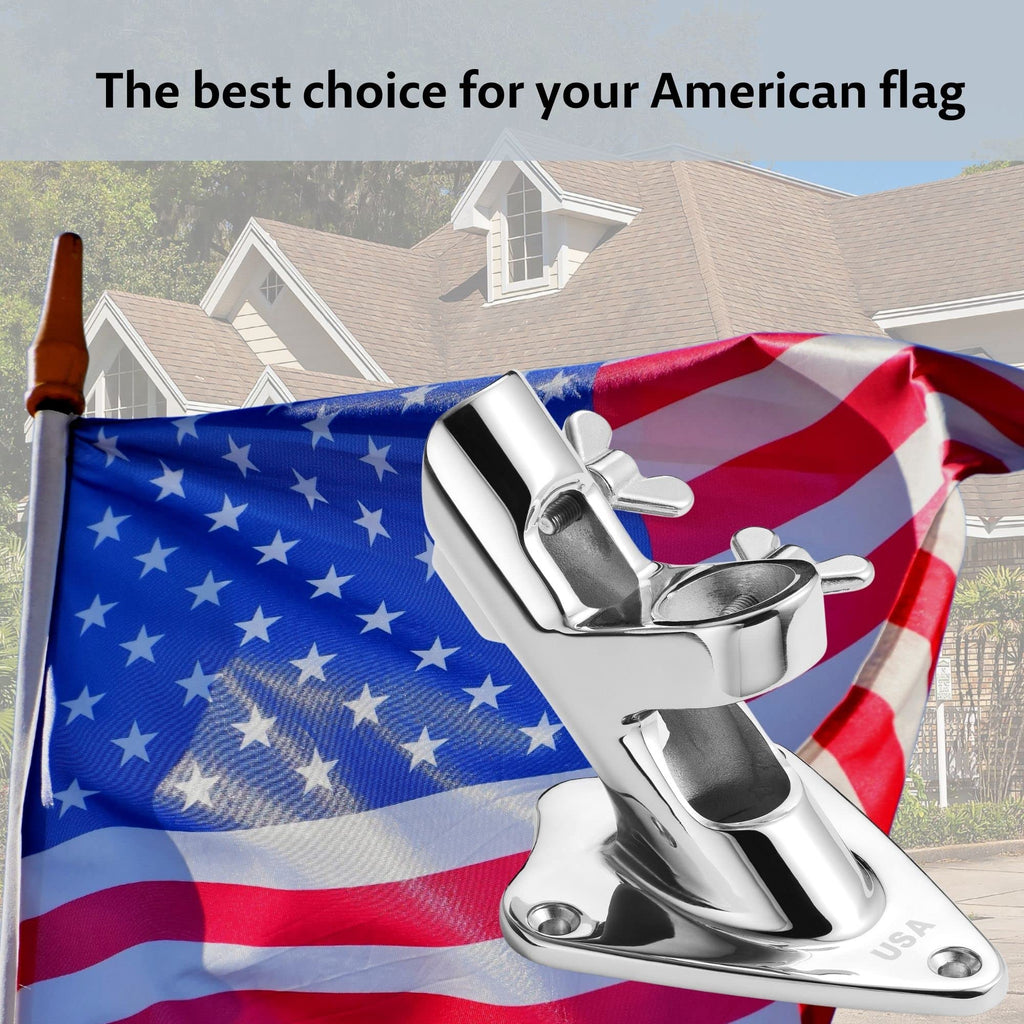 1 Inch Stainless Steel Flag Pole Holder P7766
