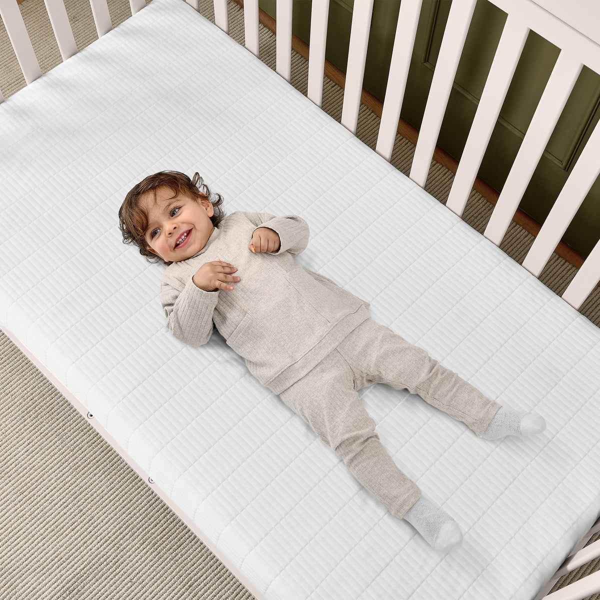 Dual Sided Baby Crib and Toddler Mattress B91354