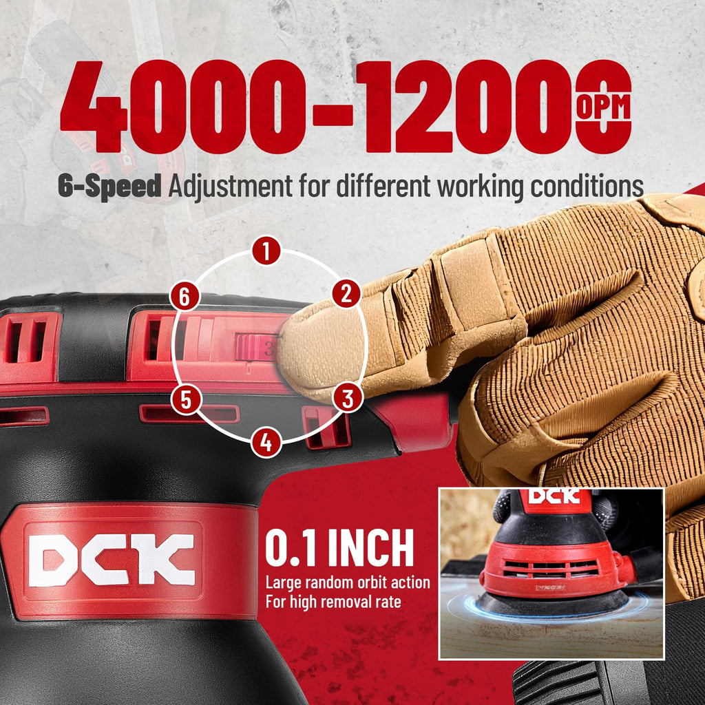 3.0 AMP Corded Random Orbital Sander B808