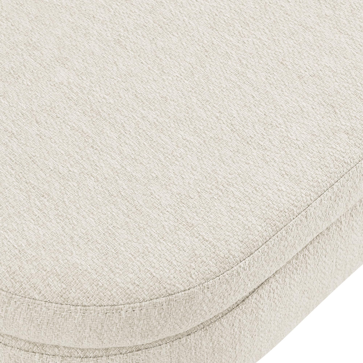 Oval Storage Bench with Rubber Wood Legs G882489