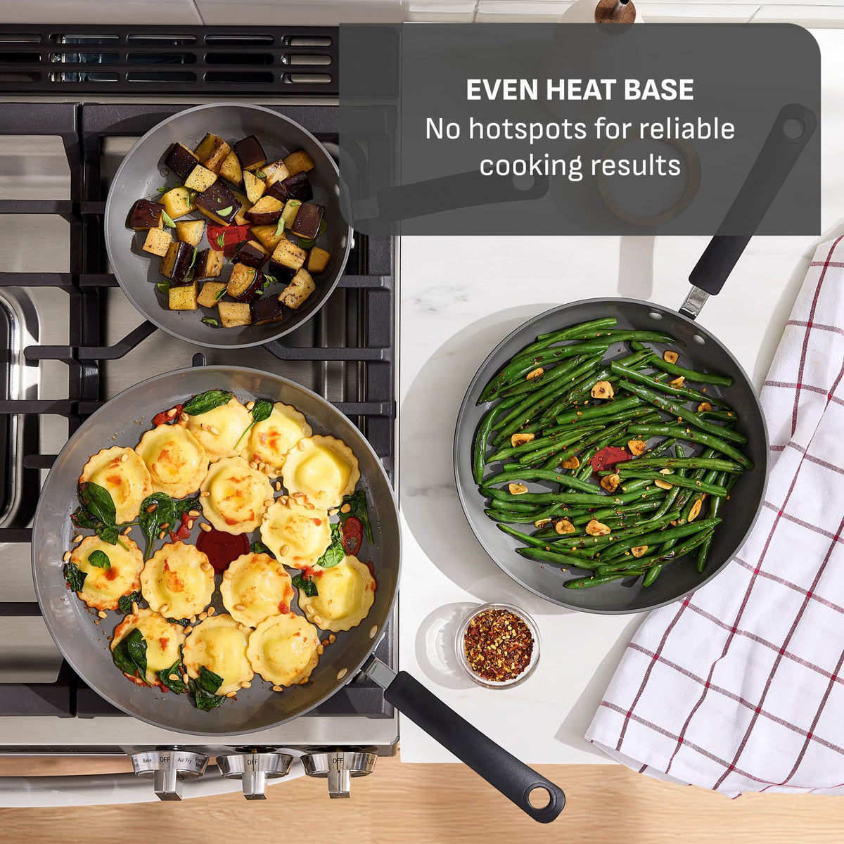 12-Piece Ceramic Nonstick Cookware Set X246