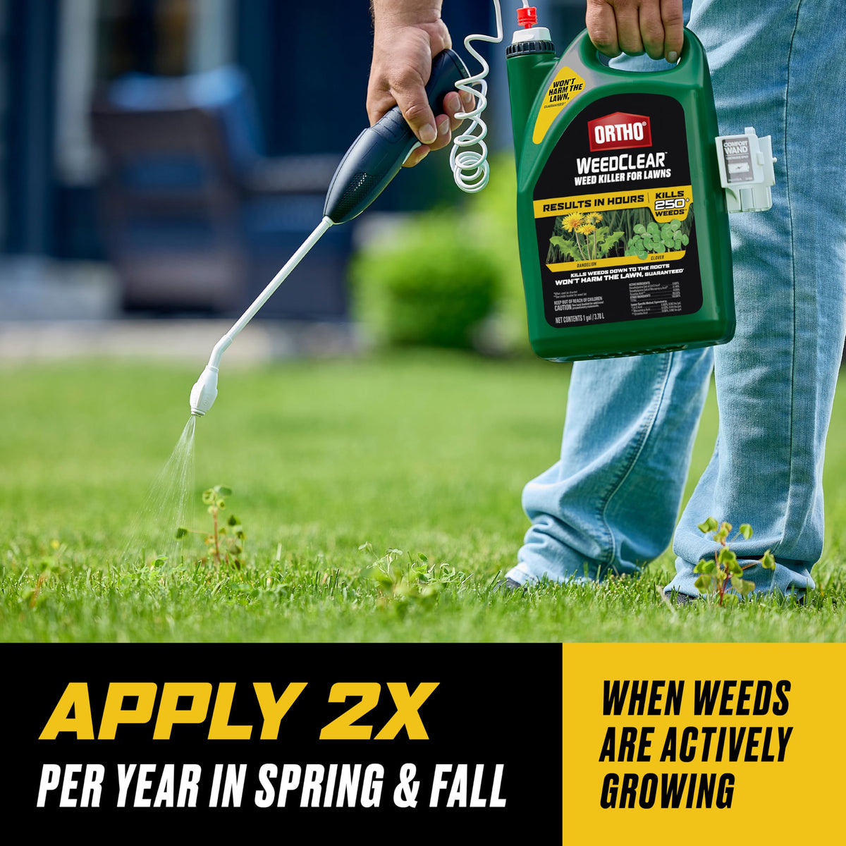 Weed Killer for Lawns Refill, 1 Gal. H412