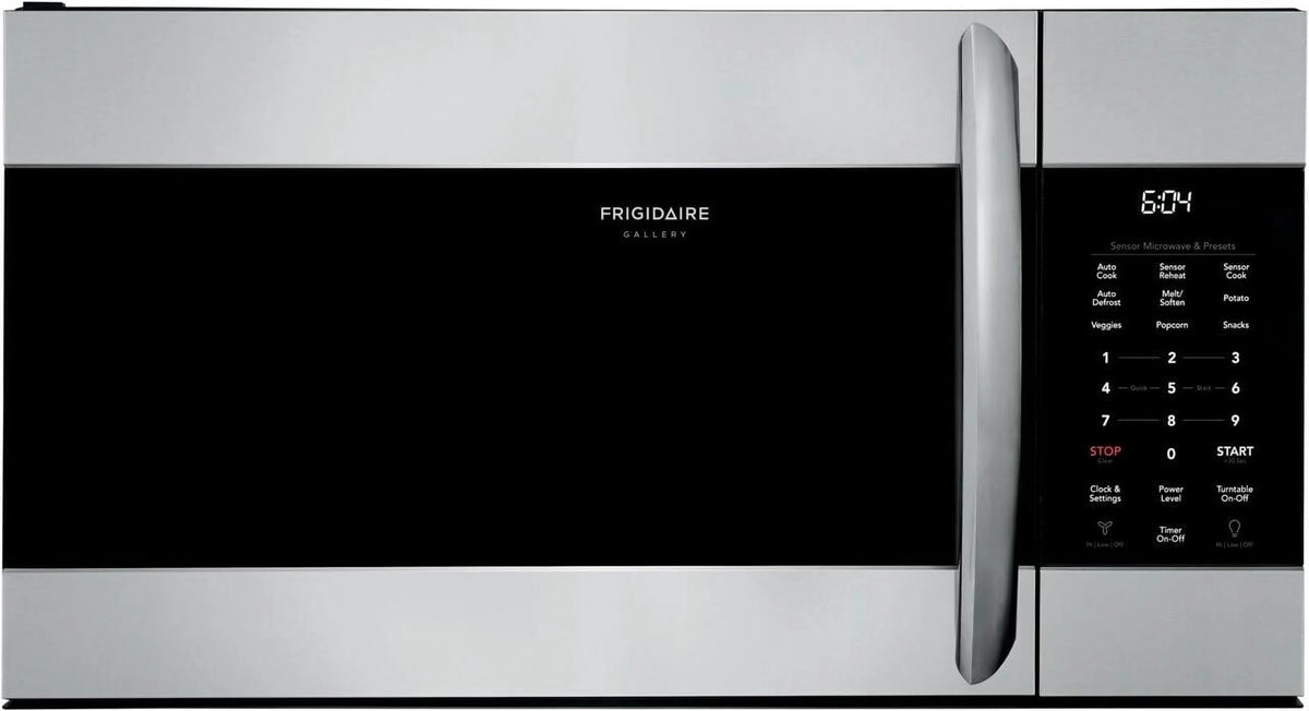 30 Inch Over the Range Microwave Oven with 1.7 cu ft Capacity 1000 Cooking Watts in Stainless Steel O3855
